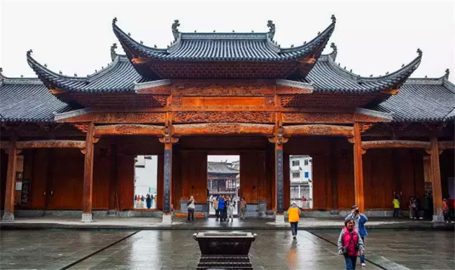 家譜國際丨實例分析祠堂古建筑的幾種平面設計及其效果圖