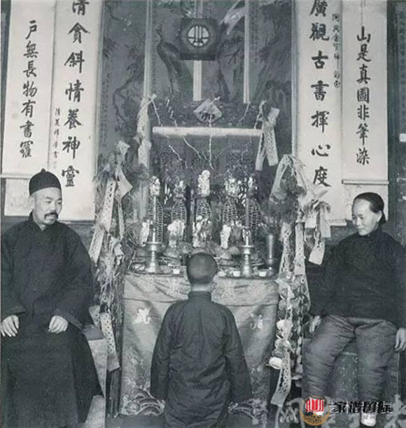 老照片|看百年前的人們?cè)趺催^(guò)年