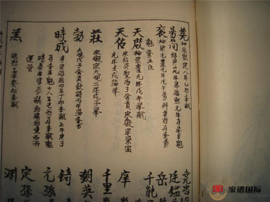 克寨吳氏四房族譜