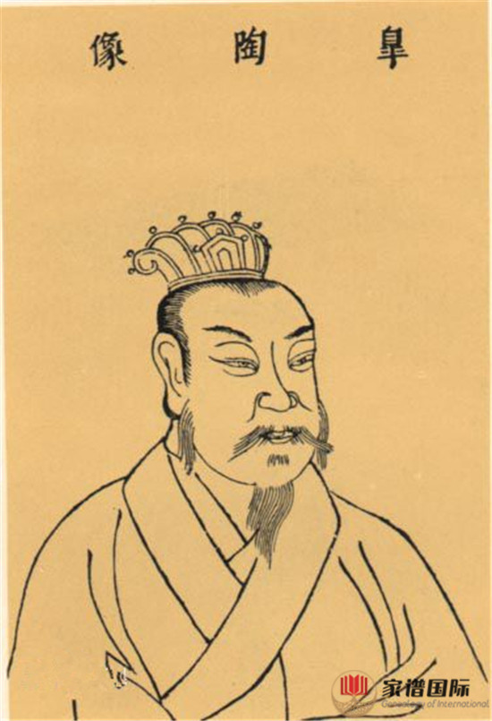 李氏得姓始祖——皋陶