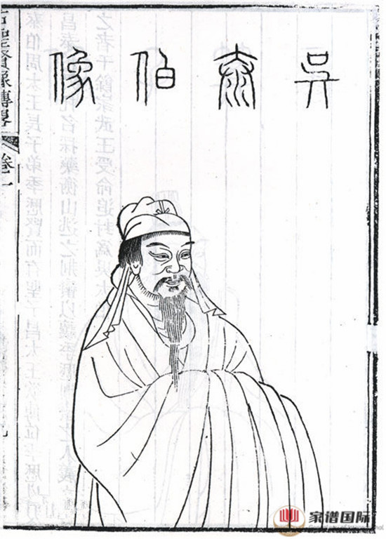 吳氏得姓始祖——太伯